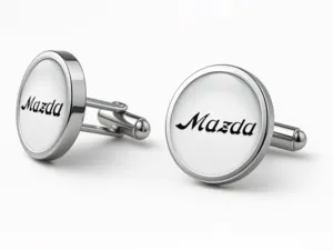 Mazda Originelle Manschettenknöpfe Universal Minimal Design